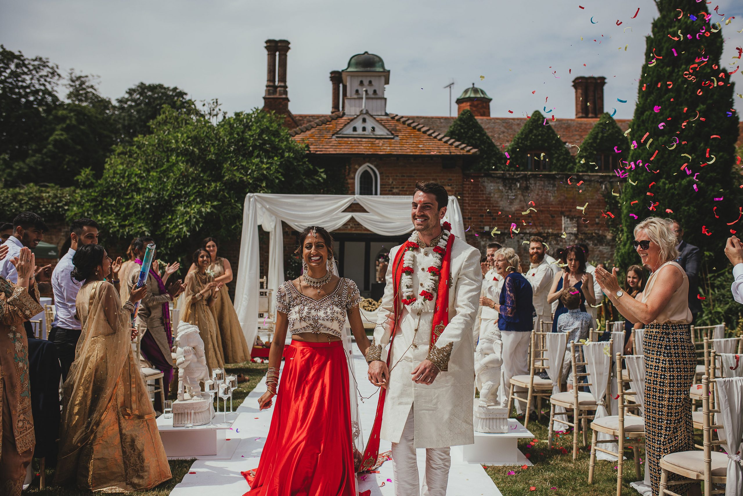 woodhall manor fusion wedding