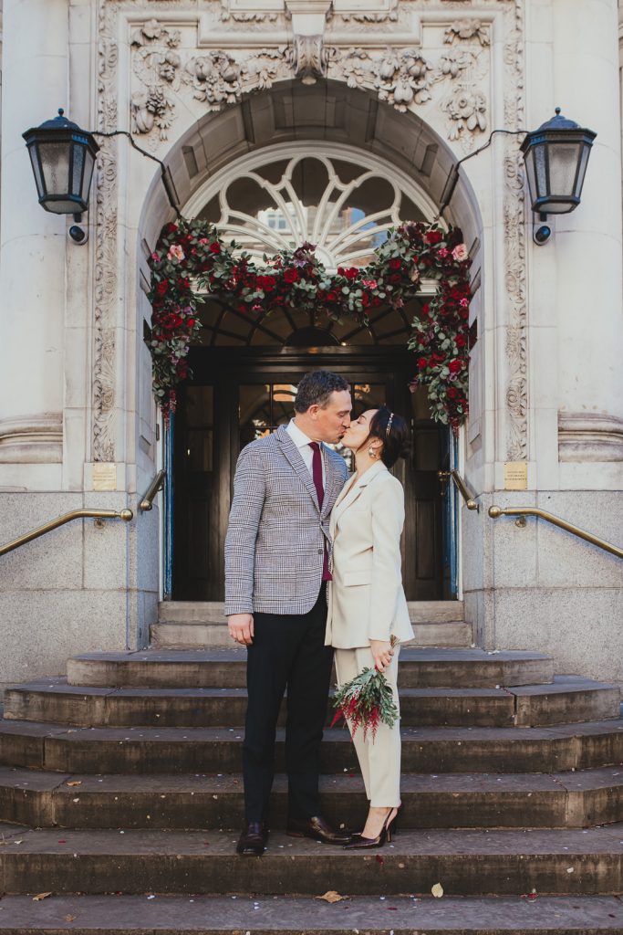 Chelsea Town hall wedding photograher