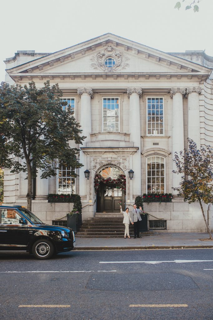 Chelsea Town Hall elopement photos