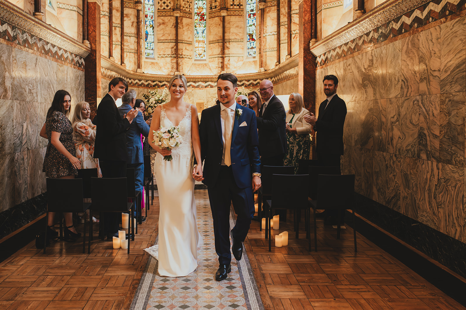 Fitzrovia Chapel, Fitzrovia Chapel wedding, Fitzrovia chapel wedding ceremony, London wedding, London wedding photos, London wedding photographer, The Langham London, The Langham wedding reception, The Langham wedding