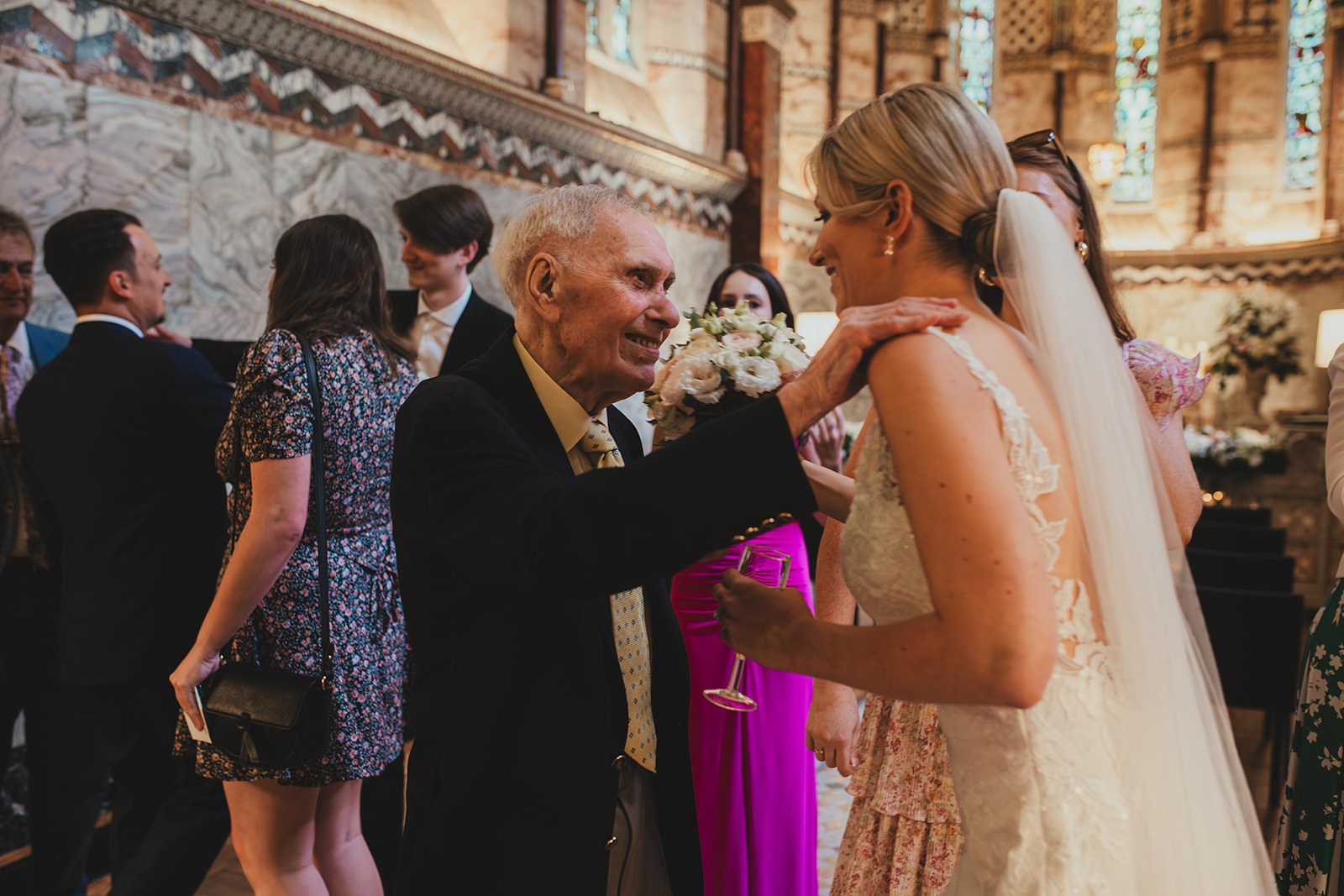 Fitzrovia Chapel, Fitzrovia Chapel wedding, Fitzrovia chapel wedding ceremony, London wedding, London wedding photos, London wedding photographer, The Langham London, The Langham wedding reception, The Langham wedding