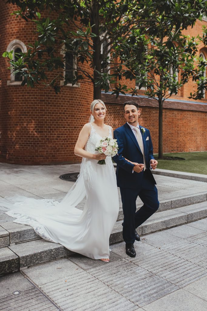 Fitzrovia Chapel, Fitzrovia Chapel wedding, Fitzrovia chapel wedding ceremony, London wedding, London wedding photos, London wedding photographer, The Langham London, The Langham wedding reception, The Langham wedding