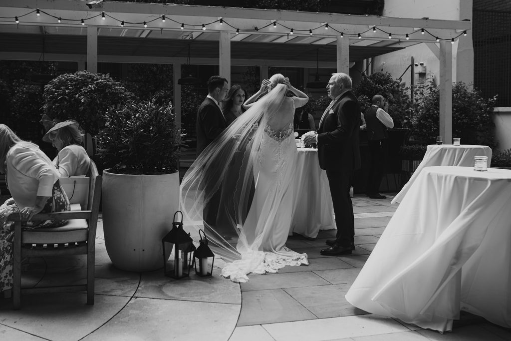 Fitzrovia Chapel, Fitzrovia Chapel wedding, Fitzrovia chapel wedding ceremony, London wedding, London wedding photos, London wedding photographer, The Langham London, The Langham wedding reception, The Langham wedding