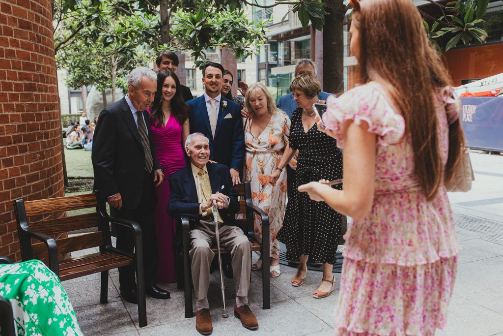 Fitzrovia Chapel, Fitzrovia Chapel wedding, Fitzrovia chapel wedding ceremony, London wedding, London wedding photos, London wedding photographer, The Langham London, The Langham wedding reception, The Langham wedding
