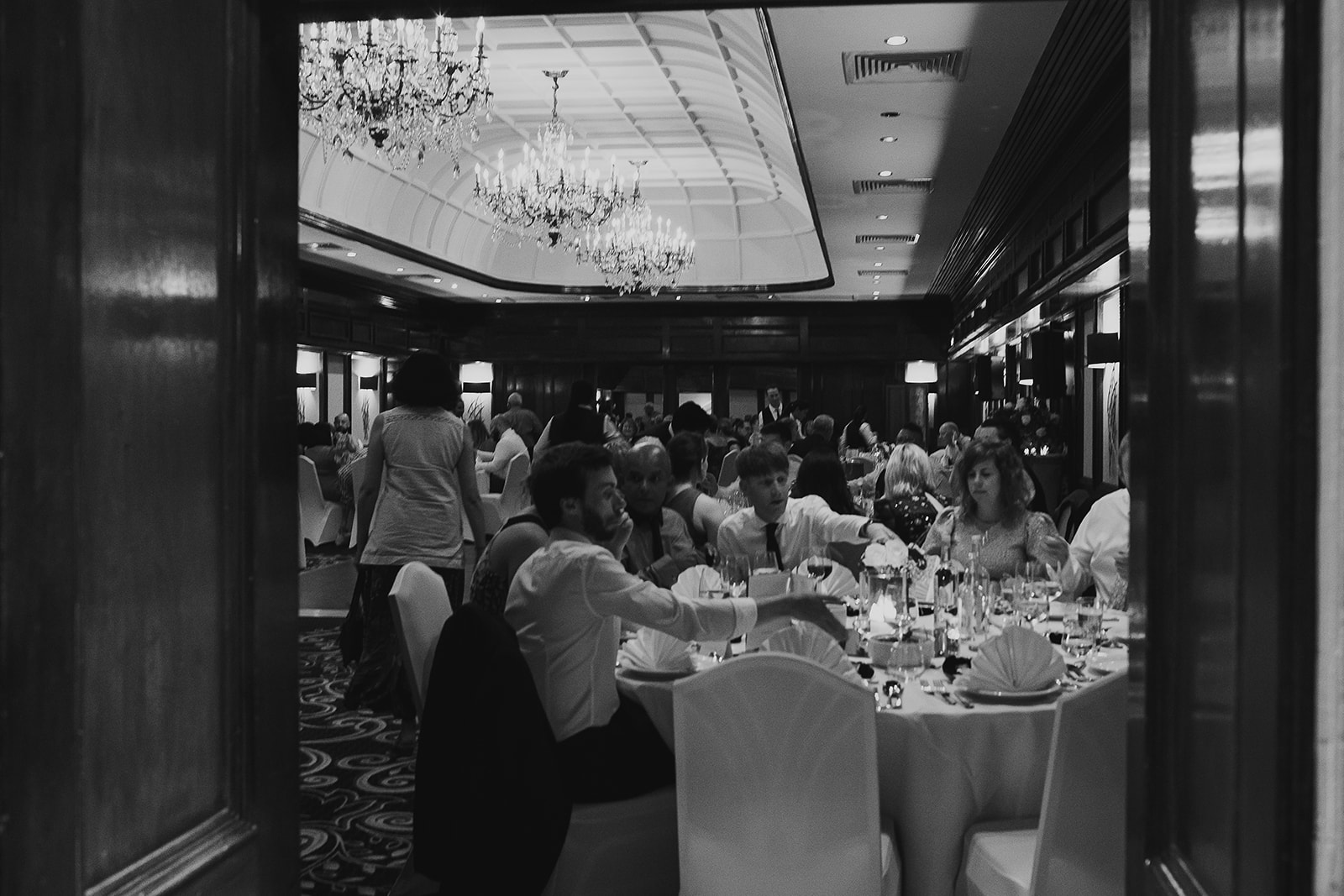 Wedding reception at the Taj, London