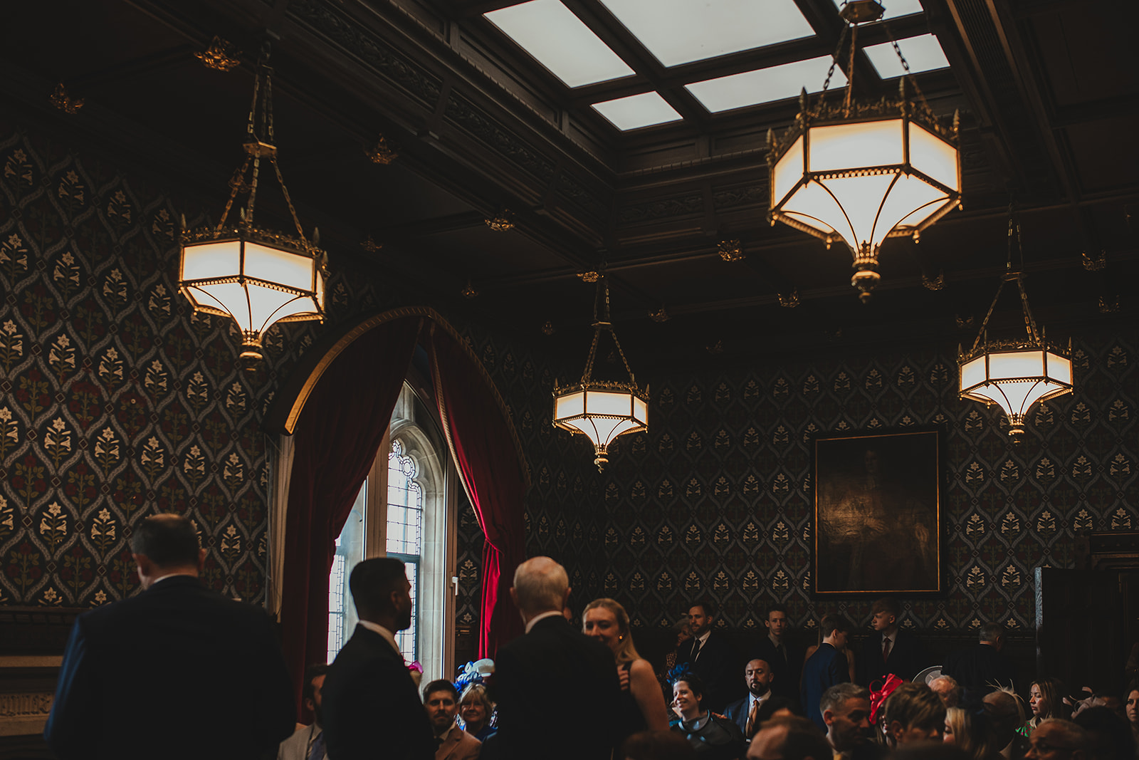 Wedding ceremony at Palace of Westminster