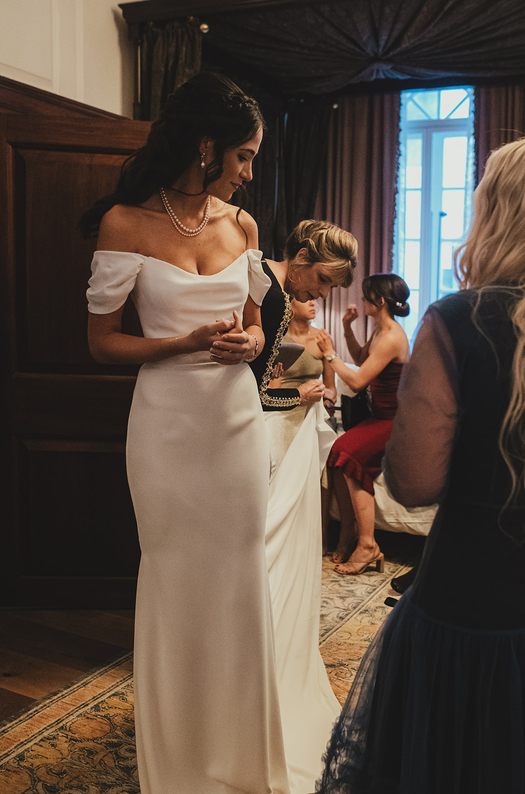 Elegant winter wedding ceremony at The Ned London
