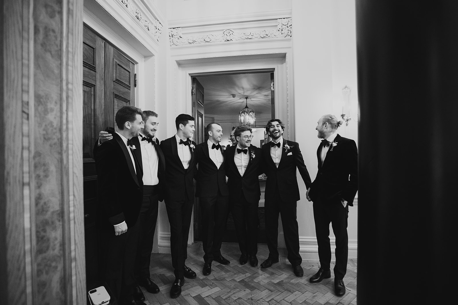 Elegant winter wedding ceremony at The Ned London