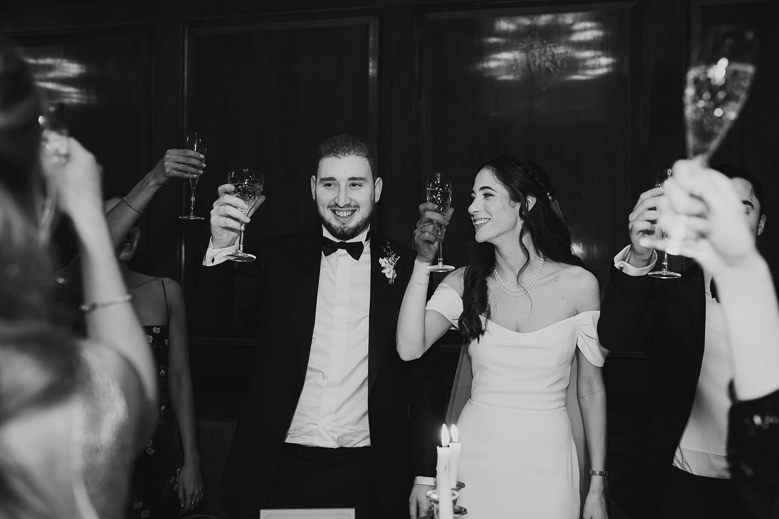 Modern London wedding photography at The Ned