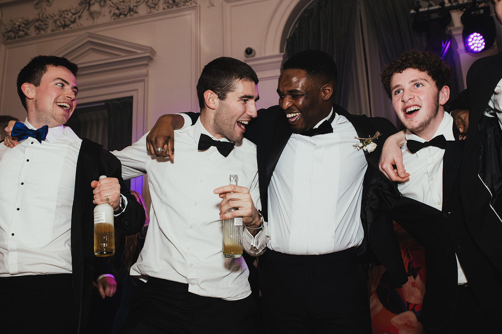 Modern London wedding photography at The Ned