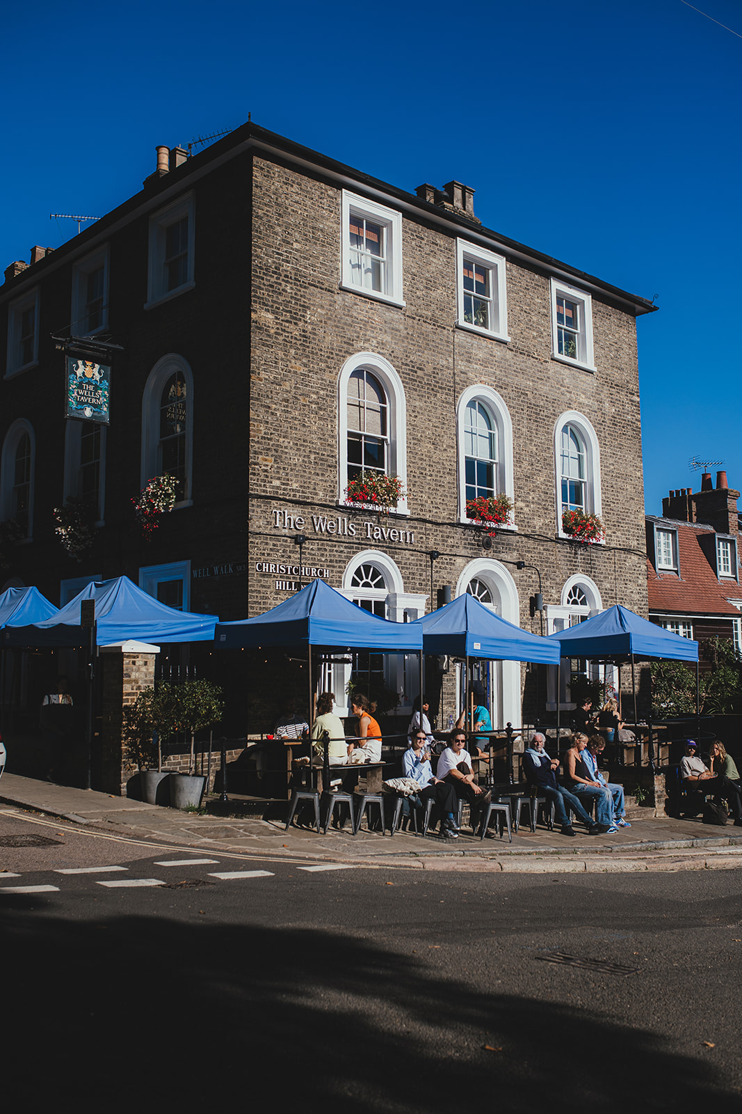 Photo of the pub the bride and groom visited for a drink